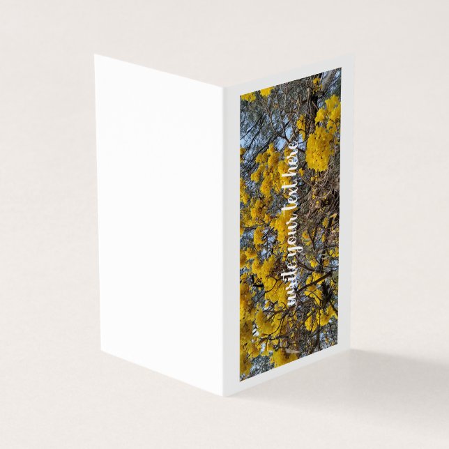 Carte De Visite Fleur de la nature (Extérieur)