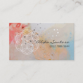 Carte De Visite Fleur de la vie