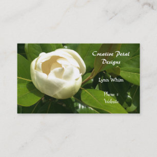 Carte De Visite Fleur de Magnolia