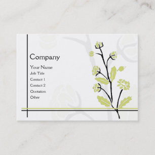 Carte De Visite Fleur de ressort