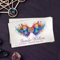 Fleur de vie Papillon - Flux d'énergie coloré