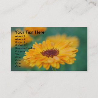 Carte De Visite Fleur sauvage