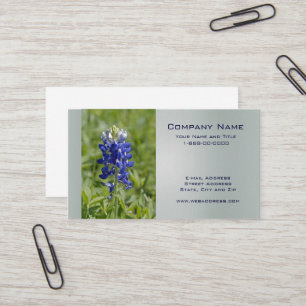 Carte de visite Fleur sauvage du Texas Bluebonnet