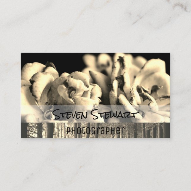 Carte De Visite Fleurs | Arbres | Photographie de plein air (Devant)