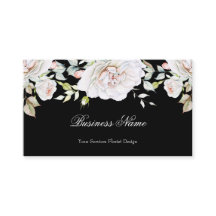 Fleurs de roses blanches roses aquarelle élégantes