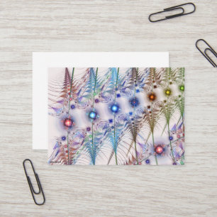 Carte De Visite Fleurs Ferns'N Abstraites
