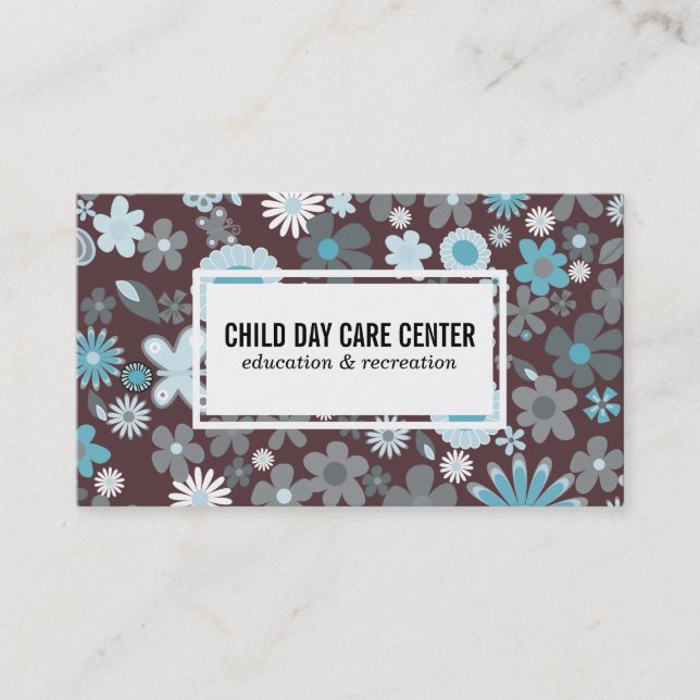 Carte De Visite Fleurs III | Illustratif (Devant)