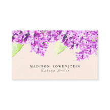 Fleurs lilas violettes d'aquarelle