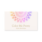 Floral arc-en-ciel coloré Mandala