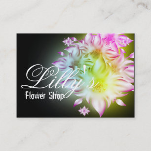 Carte de visite Floral Flower Shop