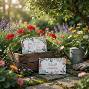 Carte de visite Floral Garden Services