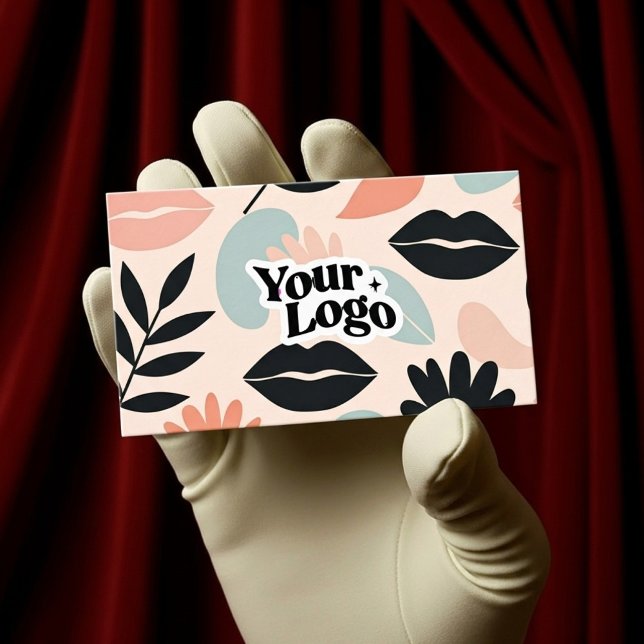 Carte De Visite Floral Modern Business Card – Qr code  (Créateur téléchargé)