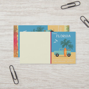 Carte De Visite Floride :Carte de visite pour voyages