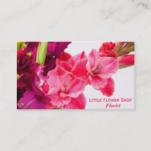 Carte De Visite Florist Flower Shop Entreprise design