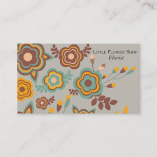 Carte De Visite Florist Flower Shop Entreprise design