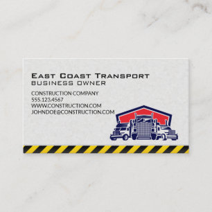 Carte De Visite Flotte de camions   Transport   18 roues