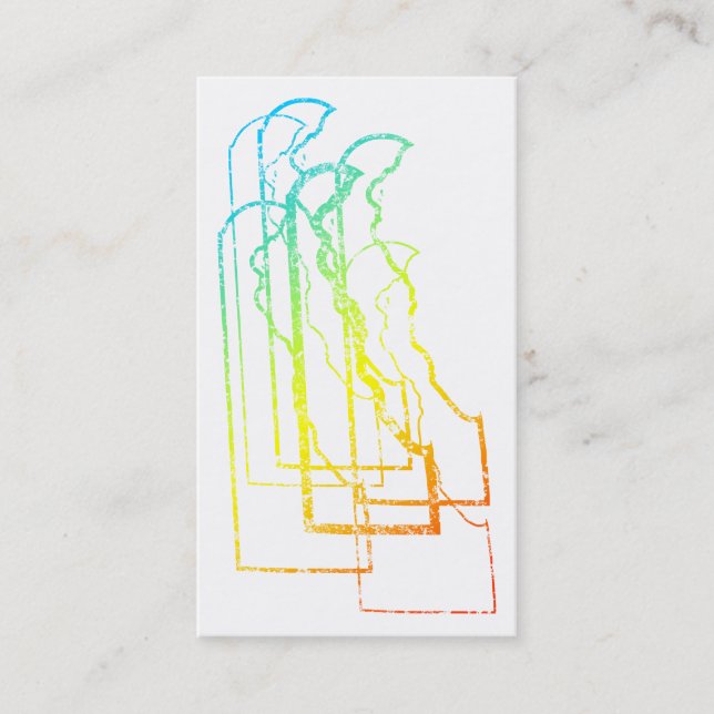 Carte De Visite flou de refroidissement du delaware (Devant)