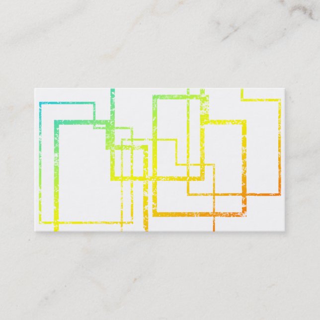 Carte De Visite flou de refroidissement utah (Devant)