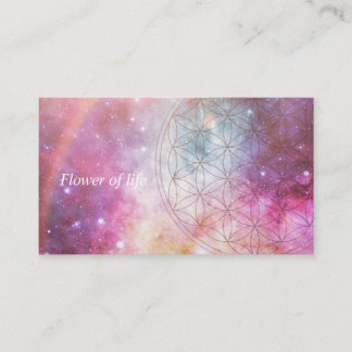 Carte De Visite Flower of life