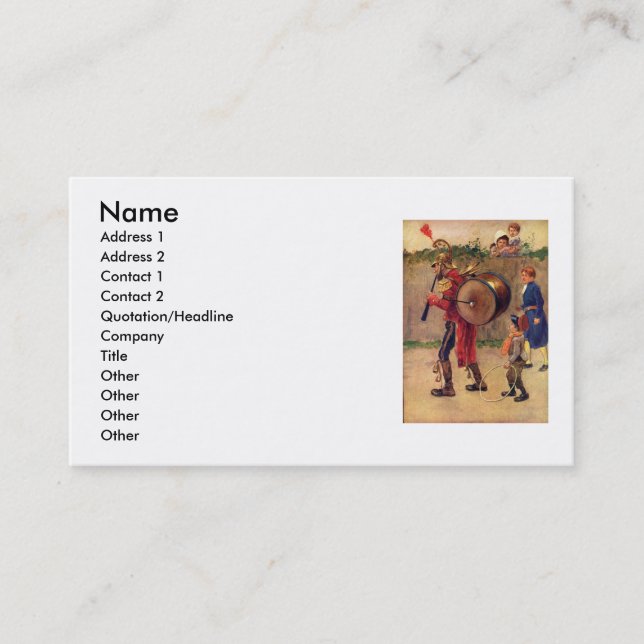 Carte de visite Folktales (Devant)