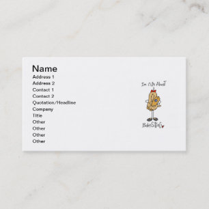 Carte De Visite Folle de la garde d'enfants T-shirts et Cadeaux