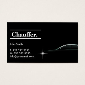 carte de visite chauffeur vtc