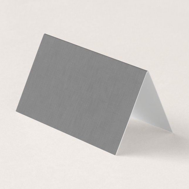 Carte De Visite Fond gris texturé visuel calme et simple (Devant)