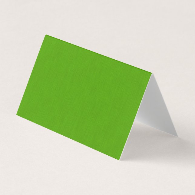 Carte De Visite Fond texturé vert citron calme et simple (Devant)