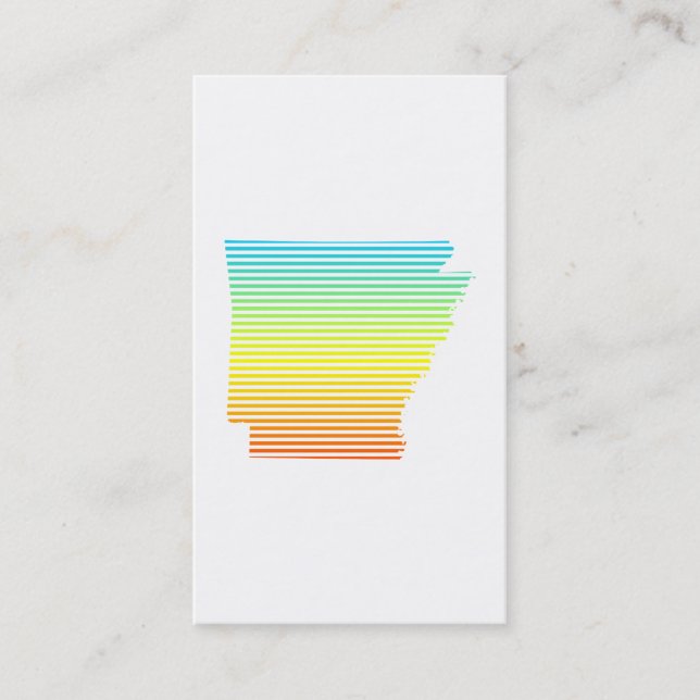 Carte De Visite fondu de refroidissement de l'arkansas (Devant)