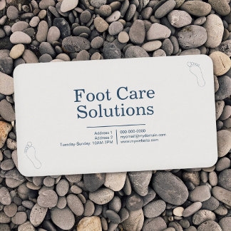 Carte De Visite Foot Care Solutions