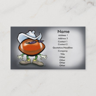 Carte De Visite Football