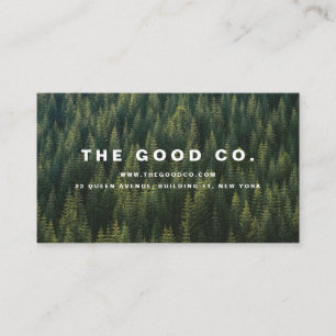 Carte De Visite Forêt