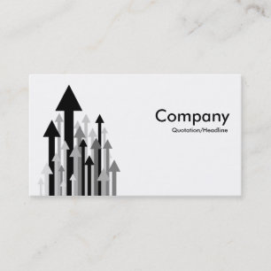 Carte De Visite Forêt des flèches - Noir et Blanc