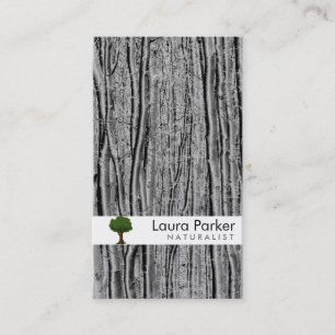 Carte De Visite Forêt Naturelle Arbre Noir Entretien Paysage Pelou