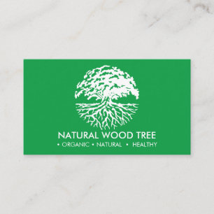 Carte De Visite Forêt verte