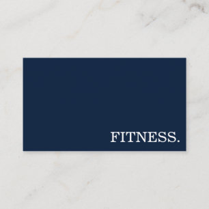Carte De Visite Forfait de fitness minima