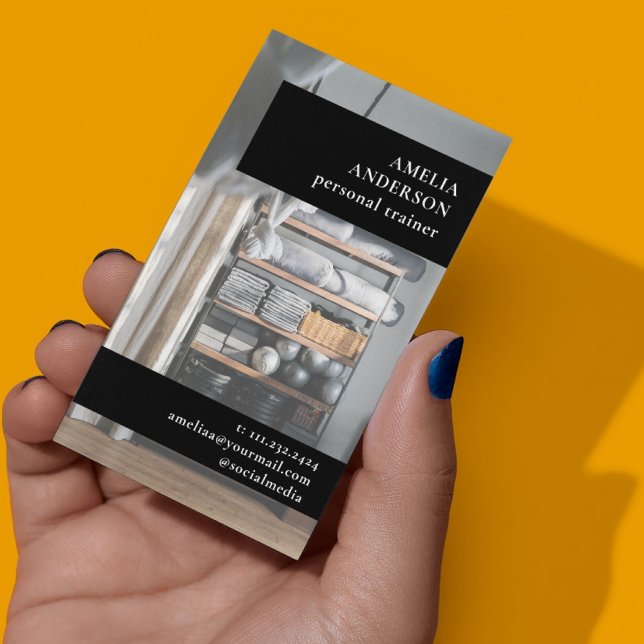 Carte De Visite Formation de formateur personnel Fitness Entraînem (Créateur téléchargé)