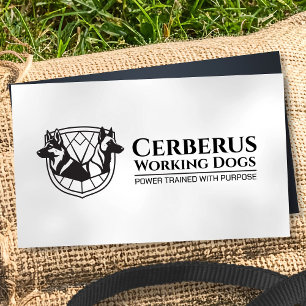 Carte De Visite Formation des chiens de travail - GSD- Malinois