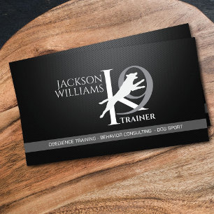 Carte De Visite Formation K9 - Entraîneur de chiens - Comportement