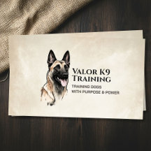 Formation professionnelle K9 - Malinois belge