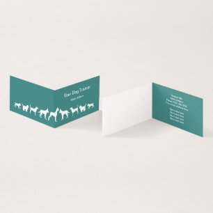 Carte De Visite Formation professionnelle moderne pour chiens