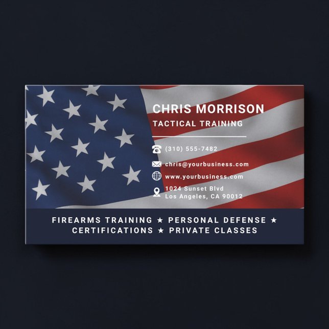 Carte De Visite Formation Tactique Patriotique Professionnelle (Créateur téléchargé)