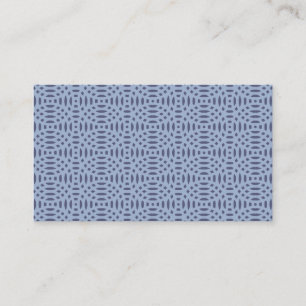 Carte De Visite Formes circulaires bleues modernes en motif transp