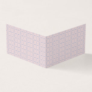 Carte De Visite formes circulaires motif sans couture
