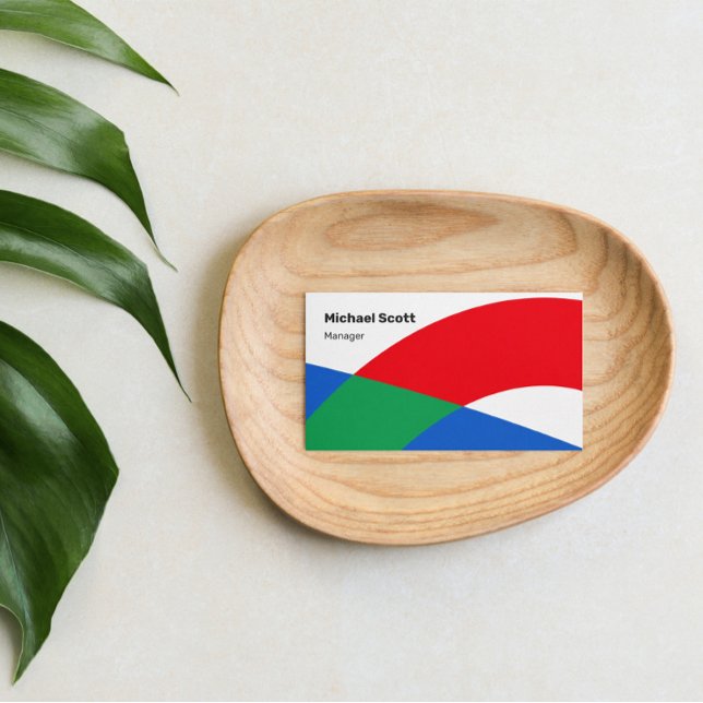 Carte De Visite Formes géométriques modernes (Créateur téléchargé)