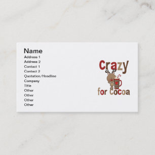Carte De Visite Fou pour le cacao