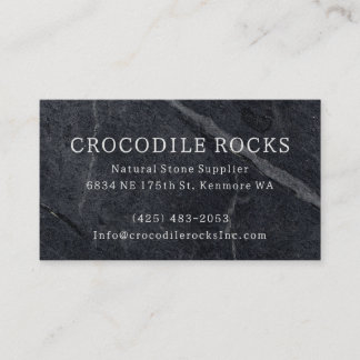 Carte De Visite Fournisseur de pierre + Fabricant