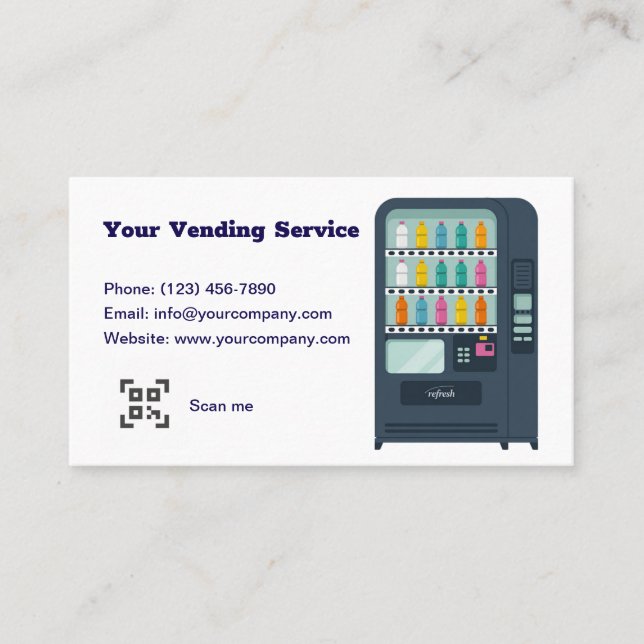 Carte De Visite Fournisseur d'ordinateur de vente à service comple (Devant)