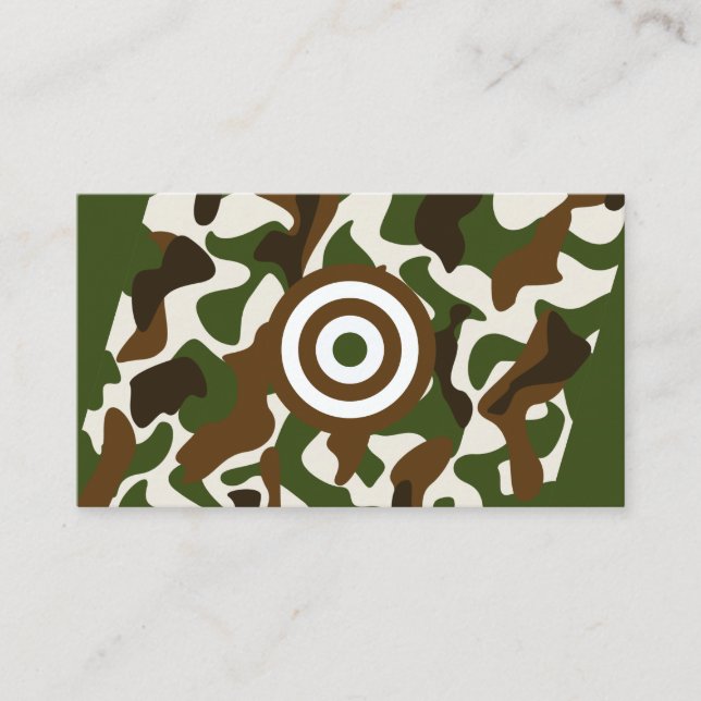 Carte De Visite Fournitures de chasse pour la réparation de l'entr (Devant)