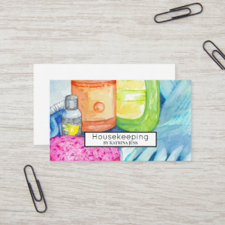 Carte De Visite Fournitures de nettoyage ménager